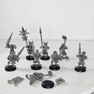 Warhammer 40K Chaos Bloodletters Of Khorne Rogue Trader Metal Figures Set Of 9